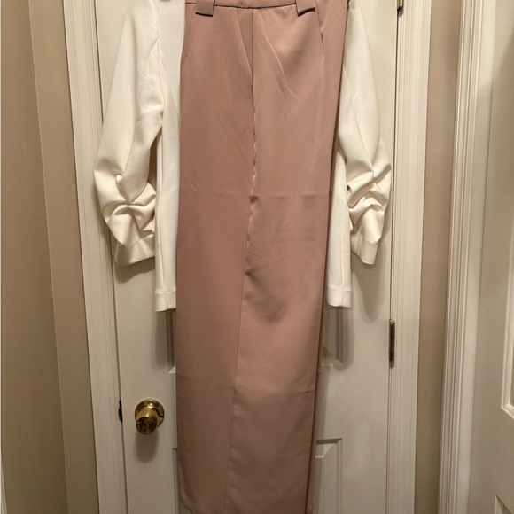 NWOT Women's Scoop cream Blazer xs including trousers in a size 0 - Picture 4 of 5